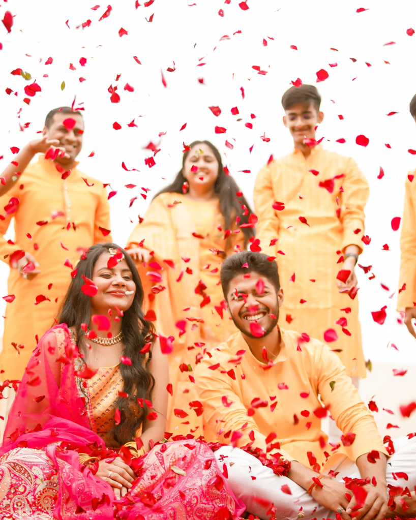 Wedding stage decoration
Sangeet night décor